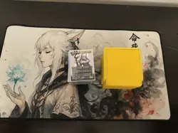 Mtg Y’shtola Custom Commander deck, Box, Custom Sleeves and Playmat - Image 1