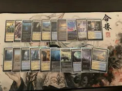 Mtg Y’shtola Custom Commander deck, Box, Custom Sleeves and Playmat - Image 2