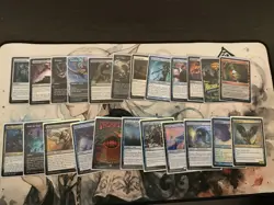 Mtg Y’shtola Custom Commander deck, Box, Custom Sleeves and Playmat - Image 5