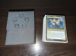 Mtg Custom Commander Deck - Ivy, Gleeful Spellthief With Deck Box And Sleeves - Image 1