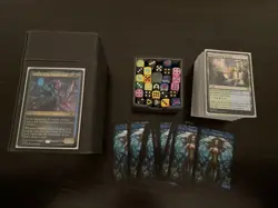 Mtg Custom Commander Deck - Hakbal - With Deck Box, Sleeves, And Custom Tokens - Image 1
