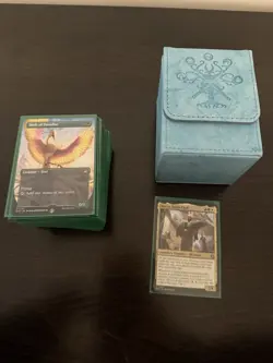 Mtg Custom Commander Deck - Rocco, Street Chef - Deck Box And Sleeves - Image 1