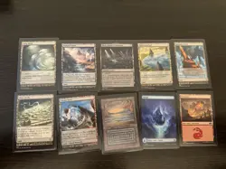 Mtg Custom Commander Deck - Goro Goro And Satoru - Deck Box And Sleeves - Image 3