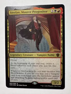 Strefan, Maurer Progenitor (Display Commander) - Thick Stock (Foil) MTG VOC - Image 1