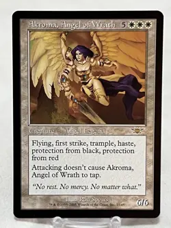 Akroma, Angel of Wrath - Legions Regular ~LP~ Magic The Gathering MTG - Image 1