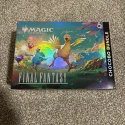 Magic The Gathering Final Fantasy Chocobo Bundle Box - Fast Shipping - Image 1