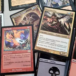 Whole COMMANDER Magic Deck MTG - ***ZOMBIES*** Thraximundar Big Haste Fun Tribal - Image 1