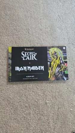 PRESALE MTG Secret Lair | Iron Maiden Album Art FOIL Edition New Sealed In Hand - Image 1