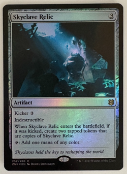 Skyclave Relic Zendikar Rising Foil MTG 252/280 - Image 1