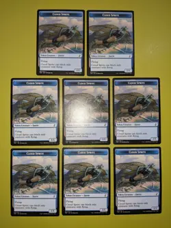 8 Cloud Sprite Token Time Spiral Remastered Magic the Gathering MTG 8 - Image 1
