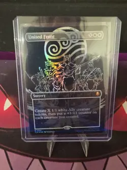 United Front #0331 Foil Borderless M Avatar The Last Airbender MTG - Image 3