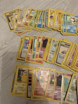 Pokemon Card Bundle- Over 250 Cards, base, jungle, team rocket and fossil! - Image 1