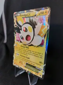 Emolga EX 46/146 - XY Holo Ultra Rare 2014 Pokemon TCG - MP - Image 4