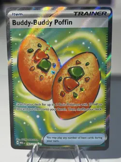 Pokemon 2025 Mega Evolution Buddy-Buddy Poffin 167/132 Ultra Rare Near Mint - Image 1