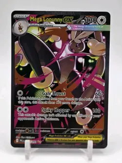 Mega Lopunny ex 128/094 SIR Phantasmal Flames Pokemon TCG Special Illustration - Image 1