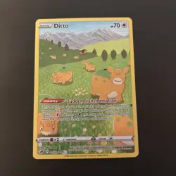 Ditto GG22/GG70 Pokemon TCG Ultra Rare Crown Zenith: Galarian Gallery - Image 1