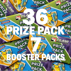 36 Pokemon booster packs of Play! Pokemon Prize Pack Series 7 - Image 1