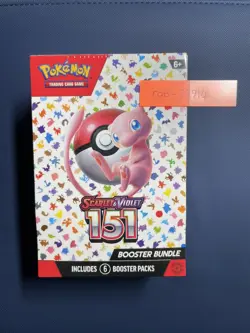 Pokemon TCG Scarlet & Violet 151 Booster Bundle (6 Booster Packs) - New & Sealed 820650853210 - Image 1