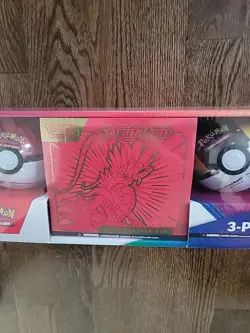 Pokemon Pokemon Scarlet & Violet Elite Trainer Box + 2 Poke Balls Set - Sealed! - Image 3