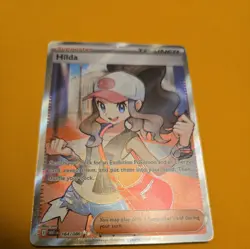 Pokemon TCG Hilda 164/086 - SV: White Flare Full Art Ultra Rare Holo NM - Image 1