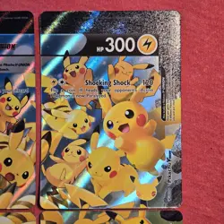 Pokemon Lot: Pikachu V Union SWSH139 SWSH140 SWSH141 SWSH142 4 Promo Set - LP/NM - Image 3