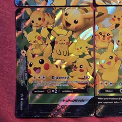Pokemon Lot: Pikachu V Union SWSH139 SWSH140 SWSH141 SWSH142 4 Promo Set - LP/NM - Image 4