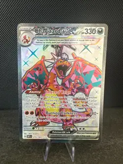 NM | Charizard/Glurak EX 215/197 | English | Holo | Pokemon TCG - Image 1