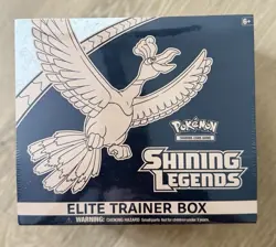 Pokemon TCG Shining Legends Elite Trainer Box Sun & Moon ETB Factory Sealed New - Image 1