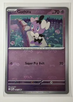 Gothita (Master Ball Pattern) 041/086 Sv: White Flare Holo Pokemon TCG - Image 1