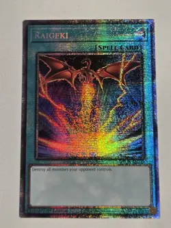 Raigeki (Alt Art) MP25-EN015 Starlight Rare Yugioh 1st Edition 2025 Mega-Pack LP - Image 1