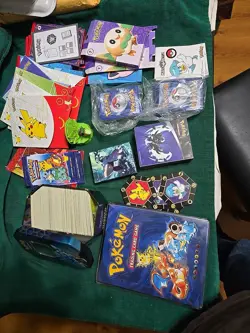 Lot Of Pokemon Cards. Tin Holder - Image 1
