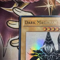 Yu-Gi-Oh Card - JUMP-EN049 - DARK MAGICIAN (ultra rare holo) *Played* - Image 2