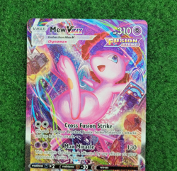 Pokemon Fusion Strike Mew VMAX 269/264 Alt Alternative Art Rare Card - Image 3