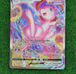Pokemon Fusion Strike Mew VMAX 269/264 Alt Alternative Art Rare Card - Image 4
