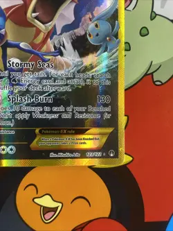 Pokemon TCG Gyarados EX 123/122 XY Breakpoint Full Art Secret Holo Rare Card LP - Image 4