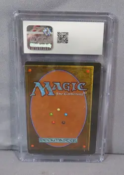 NECROPOTENCE Ice Age Rare 1995 MTG Magic Gathering Card Graded CGC 7.5 NM+ Error - Image 2