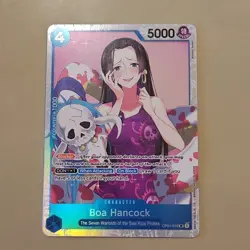One Piece Card Game English Boa Hancock OP01-078 Romance Dawn Super Rare SR NM - Image 1