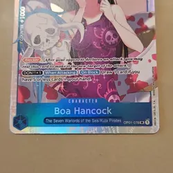One Piece Card Game English Boa Hancock OP01-078 Romance Dawn Super Rare SR NM - Image 4