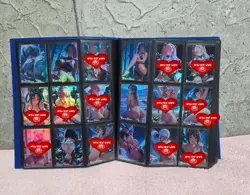 Binder Komplett Waifu Card Goddess Story 360 Holo Card TCG Misty, Nami Trainer - Image 4