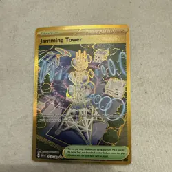 Jamming Tower Destined Rivals Hyper Rare Card #243/182 Near Mint Condition - Image 1