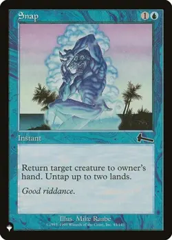 Snap - Retro Frame The List NM MTG - Image 1