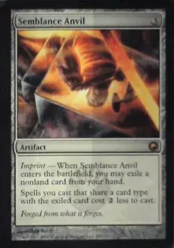 Semblance Anvil - Scars of Mirrodin: #201, Magic: The Gathering Nm R235 - Image 1