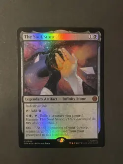 The Soul Stone Marvel's Spider-Man Foil Magic The Gathering MTG NM FREE SHIPPING - Image 2