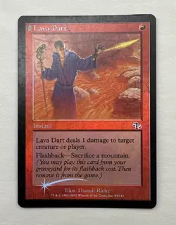 Lava Dart x1 *FOIL* MTG Judgment 1x Magic Good Moderate Play MP - Image 1