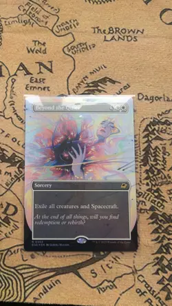 MTG - Beyond the Quiet - Borderless - Foil - Edge of Eternities - Magic - Image 1