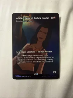 Azula, Flame of Ember Island (Borderless Foil) Mythic MTG Avatar Eternal - Image 1