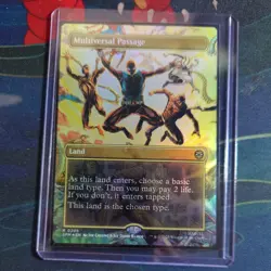 MTG Multiversal Passage 0206 (Borderless Foil) [Marvels Spider-Man, Near mint] - Image 3