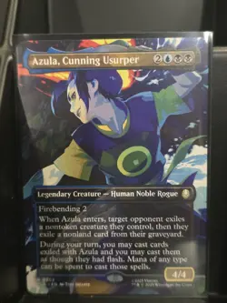 Azula, Cunning Usurper (Borderless) Avatar: The Last Airbender R 0303 NM MTG - Image 1