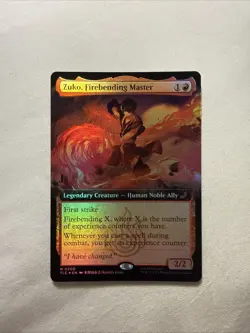Zuko, Firebending Master (Extended Art) Foil- Avatar: The Last Airbender - Image 1