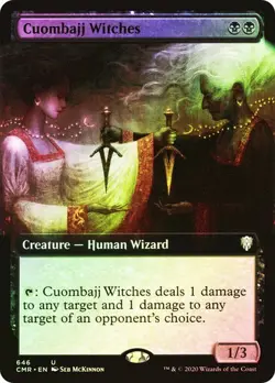 MTG - Cuombajj Witches - Extended Art - Foil - Commander Legends - Magic - Image 1